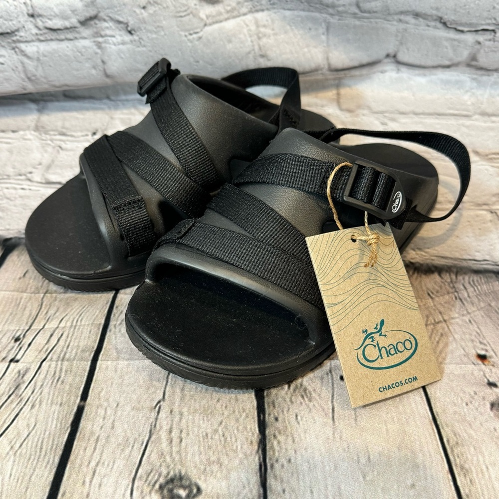 Chacos K’s Chillos Sport Kids Black Strap Sandals